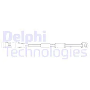 Stabdžių trinkelių susidėvėjimo daviklis DELPHI LZ0188