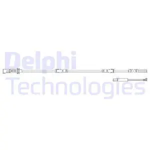 Stabdžių trinkelių susidėvėjimo daviklis DELPHI LZ0235