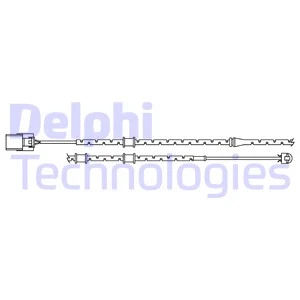 Stabdžių trinkelių susidėvėjimo daviklis DELPHI LZ0294
