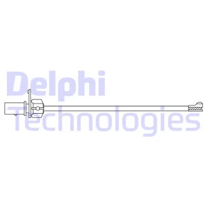Stabdžių trinkelių susidėvėjimo daviklis DELPHI LZ0304