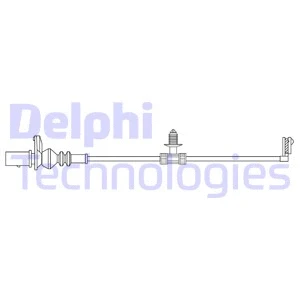 Stabdžių trinkelių susidėvėjimo daviklis DELPHI LZ0307