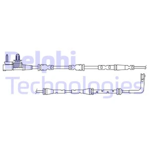 Stabdžių trinkelių susidėvėjimo daviklis DELPHI LZ0318