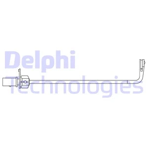 Stabdžių trinkelių susidėvėjimo daviklis DELPHI LZ0327