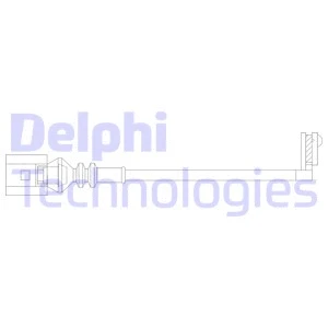 Stabdžių trinkelių susidėvėjimo daviklis DELPHI LZ0328