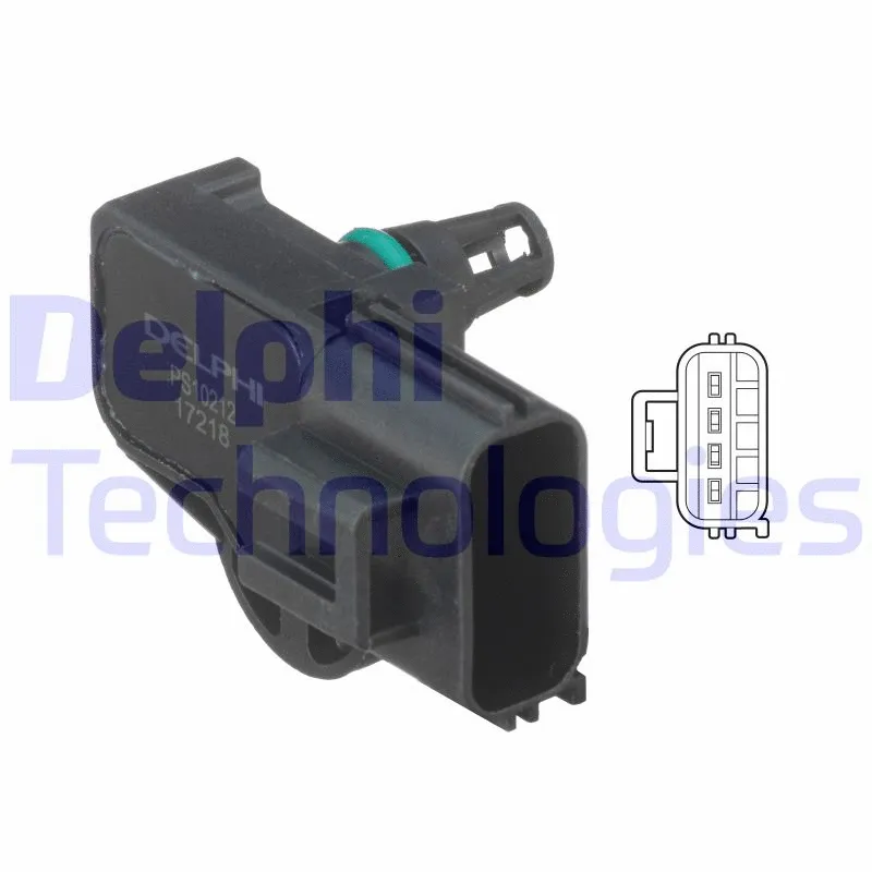 Įsiurbimo kolektoriaus slėgio daviklis DELPHI PS10212