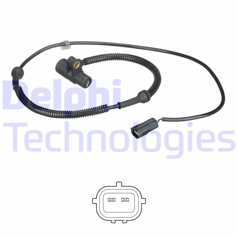 Rato greičio jutiklis (ABS daviklis) DELPHI SS20519