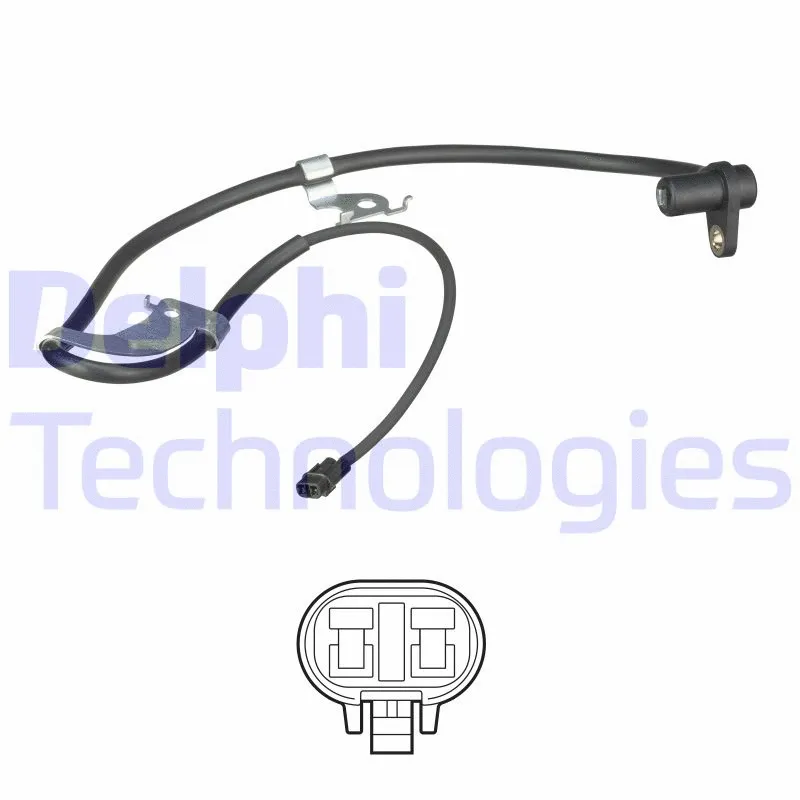 Rato greičio jutiklis (ABS daviklis) DELPHI SS20632