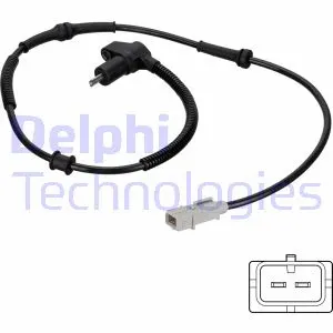 Rato greičio jutiklis (ABS daviklis) DELPHI SS20811