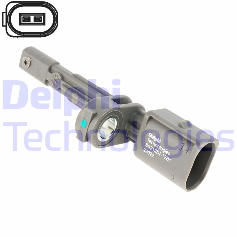 Rato greičio jutiklis (ABS daviklis) DELPHI SS21254-12B1