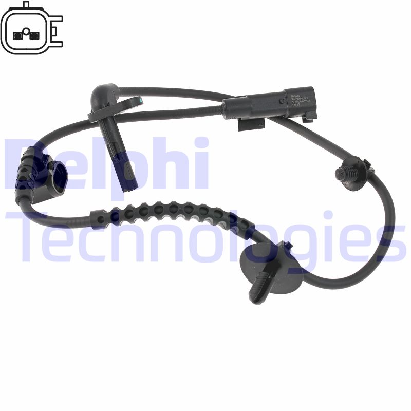 Rato greičio jutiklis (ABS daviklis) DELPHI SS21262-12B1
