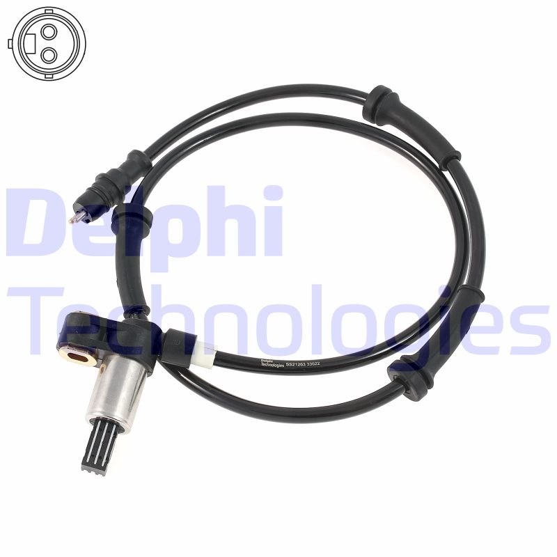 Rato greičio jutiklis (ABS daviklis) DELPHI SS21263-12B1