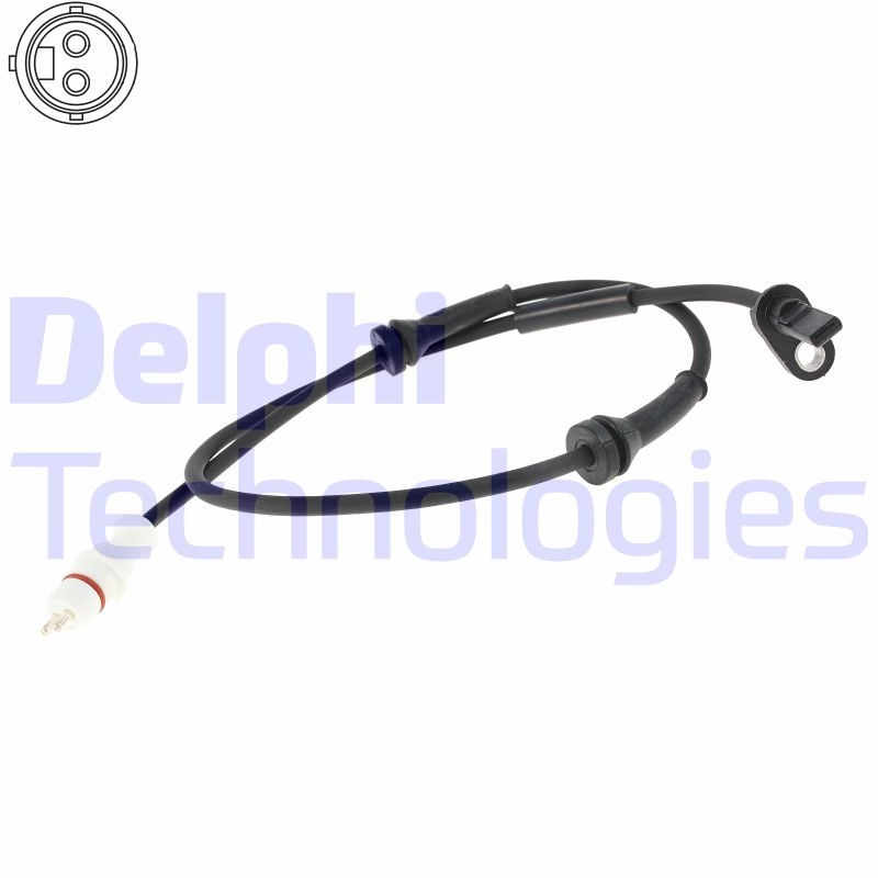 Rato greičio jutiklis (ABS daviklis) DELPHI SS21296-12B1