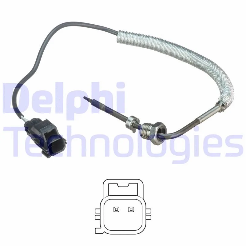 Išmetamųjų dujų temperatūros jutiklis DELPHI TS30108