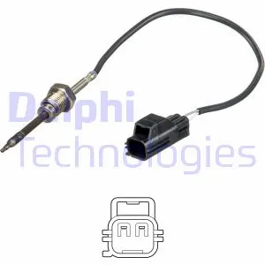 Išmetamųjų dujų temperatūros jutiklis DELPHI TS30151