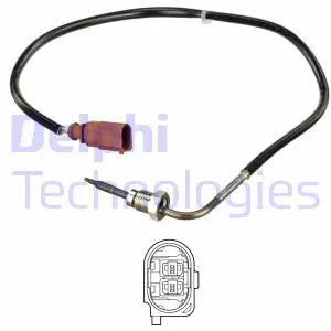 Išmetamųjų dujų temperatūros jutiklis DELPHI TS30154