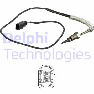 Išmetamųjų dujų temperatūros jutiklis DELPHI TS30158