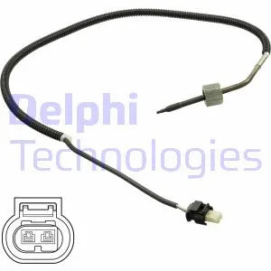 Išmetamųjų dujų temperatūros jutiklis DELPHI TS30183