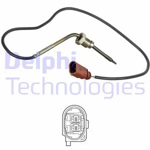 Išmetamųjų dujų temperatūros jutiklis DELPHI TS30187