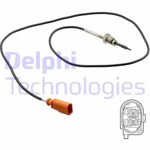 Išmetamųjų dujų temperatūros jutiklis DELPHI TS30248