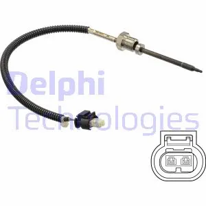 Išmetamųjų dujų temperatūros jutiklis DELPHI TS30249