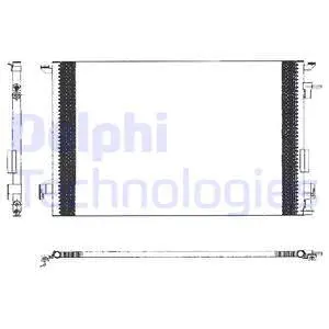 Oro kondicionieriaus radiatorius DELPHI TSP0225463