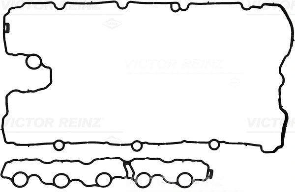 Vožtuvų dangtelio tarpinių komplektas VICTOR REINZ 15-12480-01