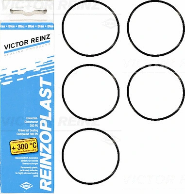 Vožtuvų dangtelio tarpinių komplektas VICTOR REINZ 15-76741-02