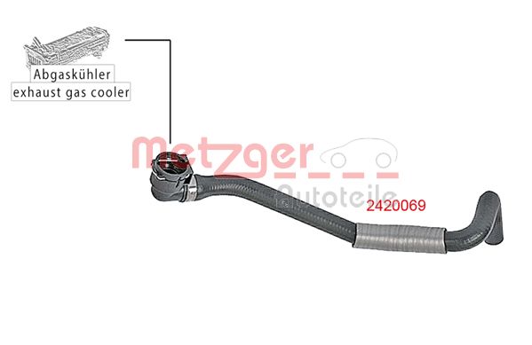 Radiatoriaus žarna METZGER 2420069