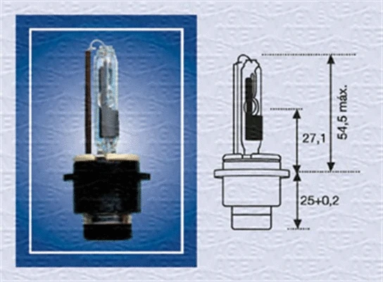 Prožektoriaus lemputė MAGNETI MARELLI 002542100000
