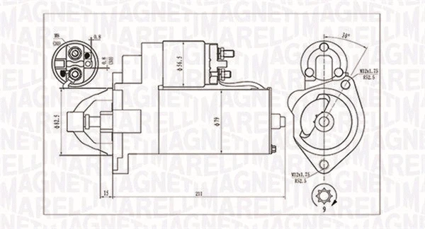 Starteris MAGNETI MARELLI 063720624010