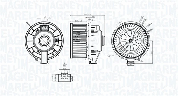 Vidaus putiklis MAGNETI MARELLI 069412253010
