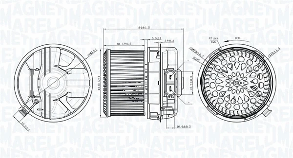 Vidaus putiklis MAGNETI MARELLI 069412272010