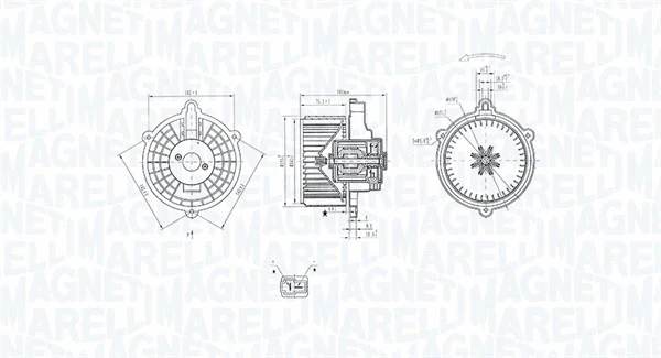 Vidaus putiklis MAGNETI MARELLI 069412352010