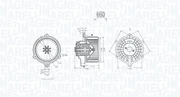 Vidaus putiklis MAGNETI MARELLI 069412384010