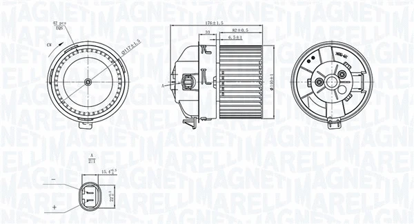 Vidaus putiklis MAGNETI MARELLI 069412751010