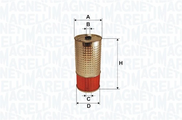Alyvos filtras MAGNETI MARELLI 153071760682