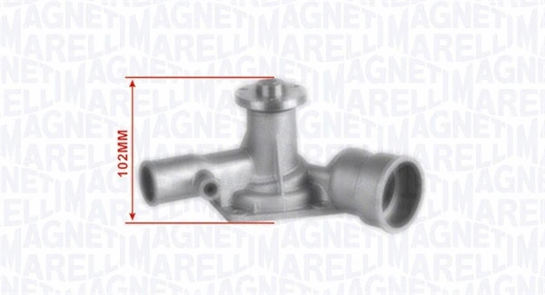 Variklio aušinimo Vandens siurblys MAGNETI MARELLI 352316170864