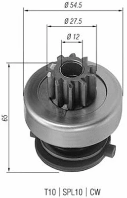 Starterio krumpliaratis MAGNETI MARELLI 940113020166