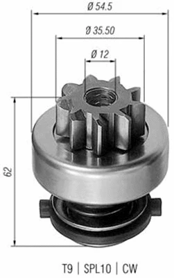 Starterio krumpliaratis MAGNETI MARELLI 940113020282