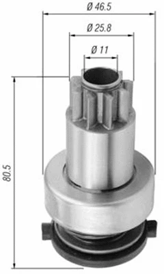 Starterio krumpliaratis MAGNETI MARELLI 940113020434