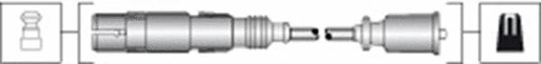 Uždegimo laidų komplektas MAGNETI MARELLI 941318111304