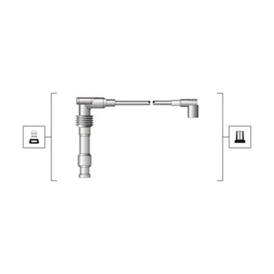 Uždegimo laidų komplektas MAGNETI MARELLI 941319170015