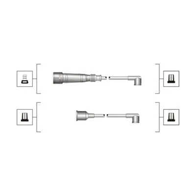 Uždegimo laidų komplektas MAGNETI MARELLI 941319170023