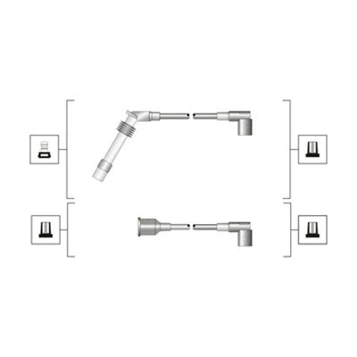 Uždegimo laidų komplektas MAGNETI MARELLI 941319170027