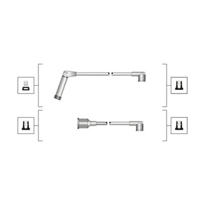 Uždegimo laidų komplektas MAGNETI MARELLI 941319170058