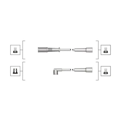 Uždegimo laidų komplektas MAGNETI MARELLI 941319170066