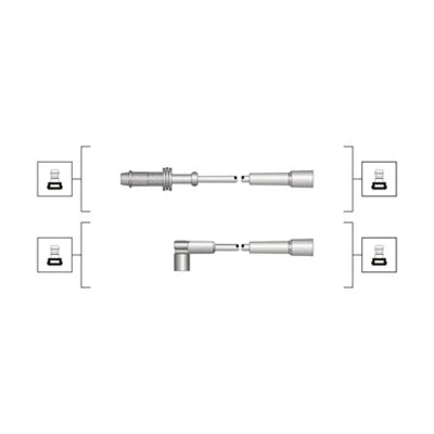 Uždegimo laidų komplektas MAGNETI MARELLI 941319170069