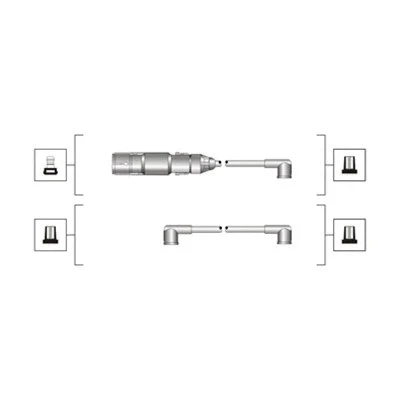 Uždegimo laidų komplektas MAGNETI MARELLI 941319170071