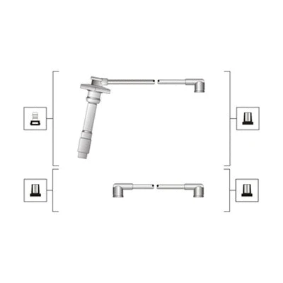 Uždegimo laidų komplektas MAGNETI MARELLI 941319170079