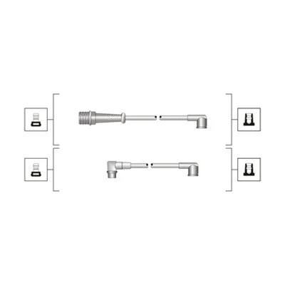 Uždegimo laidų komplektas MAGNETI MARELLI 941319170090
